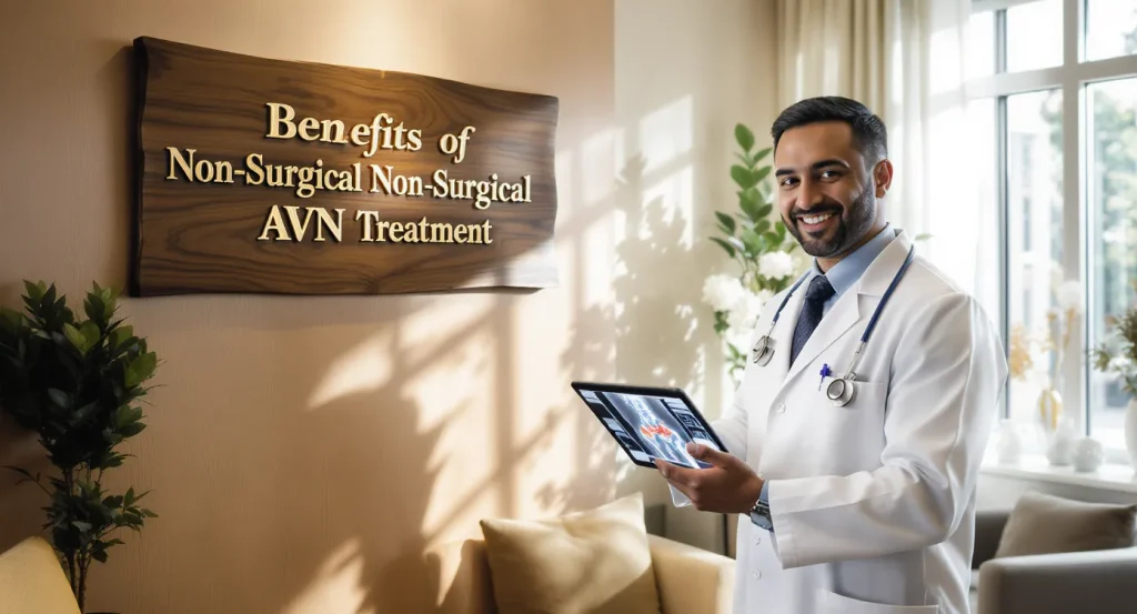 benefits of non surgical avn treatment